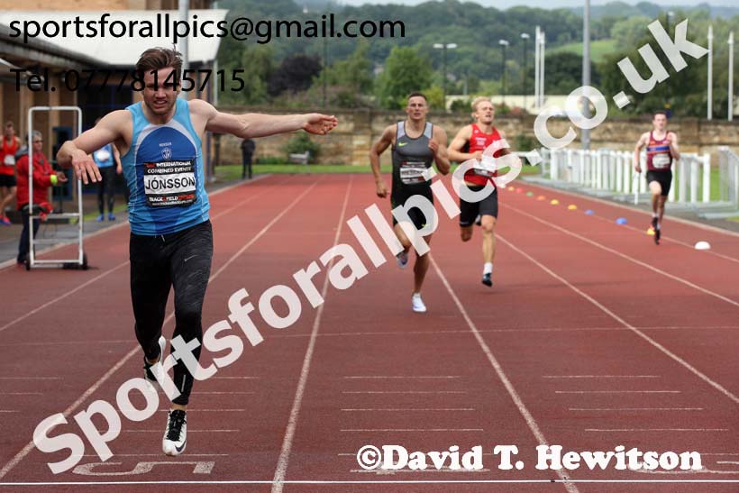 Mens decathlon 400 metres, EAP International Cominted Events, Hexham. Photo: David T. Hewitson/Sports for All Pics